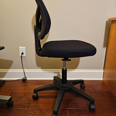 Adjustable Rolling Table & Office Task Chair (D-JS)