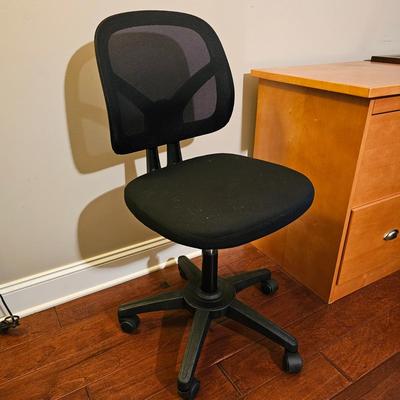 Adjustable Rolling Table & Office Task Chair (D-JS)