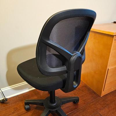 Adjustable Rolling Table & Office Task Chair (D-JS)