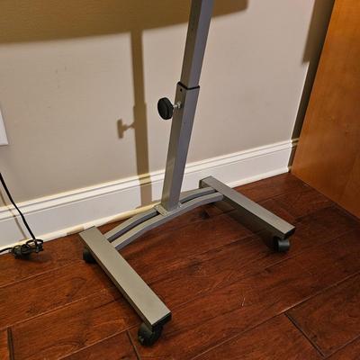 Adjustable Rolling Table & Office Task Chair (D-JS)