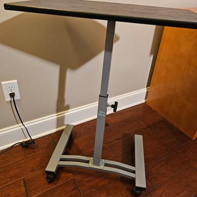 Adjustable Rolling Table & Office Task Chair (D-JS)