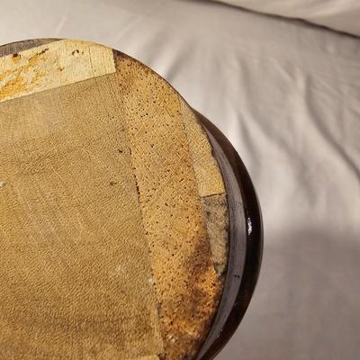 Wooden Marquetry Picture & Vase (D-JS)