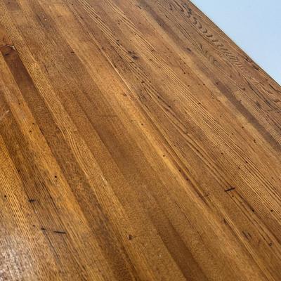 P.W. VALLELY~ NY ~ Solid Oak Desk