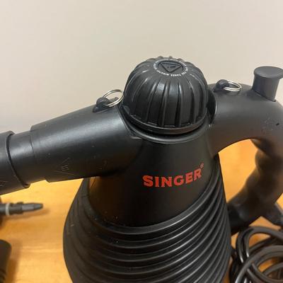 Laundry Essentials Inc. Singer Steamer, Wooden Hangers & More (L-MG)