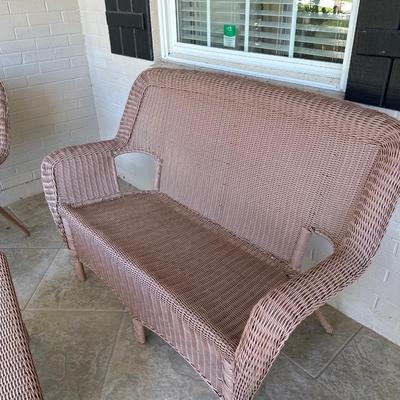 HAMPTON BAY ~ Seven (7) Piece Matching Outdoor Weatherproof Set