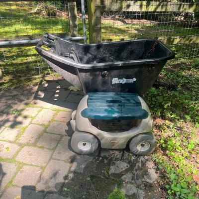 Easy Roller Garden Cart & Easy Step 2 Wheeled Seat (BD-MG)