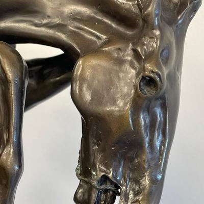 Fredrick Remington “BRONCO BUSTER" Bronze Sculpture