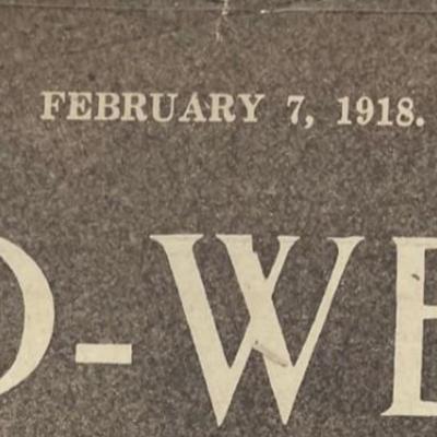 NY Times Mid-Week Pictorial 6613 "Newton D. Baker, Secretary of War"