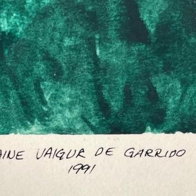ARTIST: LAINE VAIGUR / 500 Anos Miami + Bandera De Colombia/ Poster
