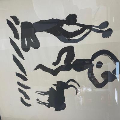PABLO PICASSO SIGNED LITHOGRAPH / IMPRINT SIGNATURE