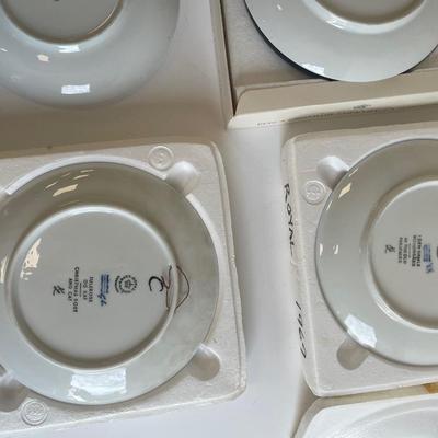 Royal Copenhagen Plates Years 1962, 1966, 1968, 1969, 1970, 1972