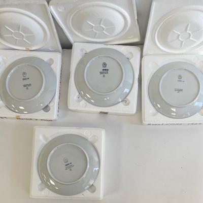 Royal Copenhagen Plates Years 1984, 1985, 1987 Royal Christmas Series
