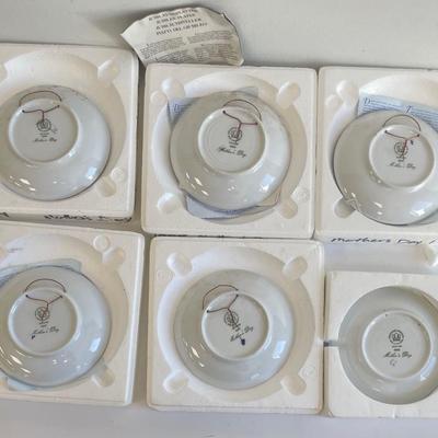 Royal Copenhagen Plates Years 1984-1989 Mother’s Day Series