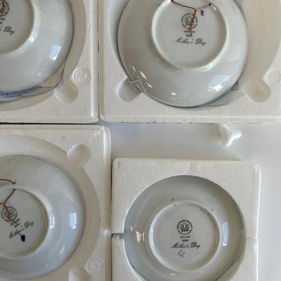 Royal Copenhagen Plates Years 1984-1989 Mother’s Day Series