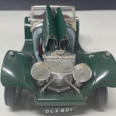 1937 Jaguar 100SS Production Car, Bburago, Italy, 1/18 Scale, Mint Condition