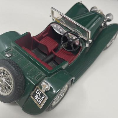 1937 Jaguar 100SS Production Car, Bburago, Italy, 1/18 Scale, Mint Condition