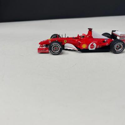 2002 Ferrari F2002 Formula 1, Hotwheels, 1/43 Scale, Mint Condition