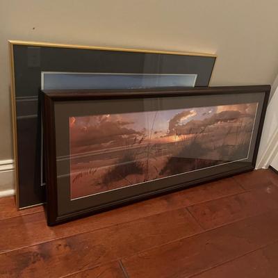 Two Framed Landscape Prints (EH-MG)