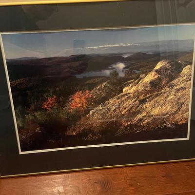 Two Framed Landscape Prints (EH-MG)