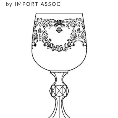 IMPORT ASSOC. ~ Cascade ~ 2 Piece Service For 12 ~ (24 Pieces)