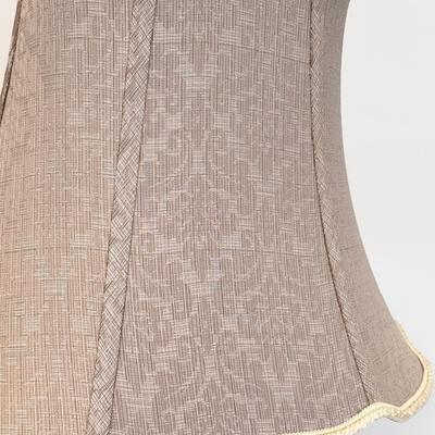 Silvery Gold Antiqued Lamp