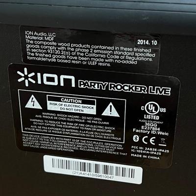 ION ~ Party Rocker Live ~ Bluetooth Speaker