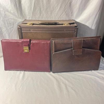 Large Briefcase & Two Flat Briefcases (D-MG)