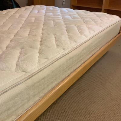 Modern Queen Platform Bed Frame, Headboard, & Nightstands with Storage (PB-HS)