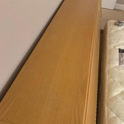 Modern Queen Platform Bed Frame, Headboard, & Nightstands with Storage (PB-HS)