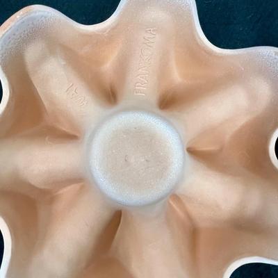 Frankoma White Covered Casserole with Warming Stand