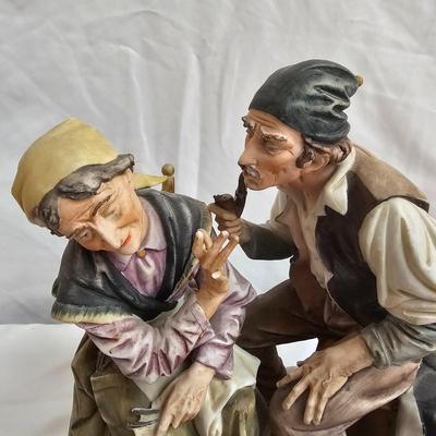 Porcelain Man & Woman Statue (DR-JS)