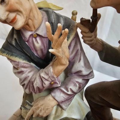 Porcelain Man & Woman Statue (DR-JS)