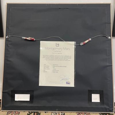 Andy Warhol Lithograph COA Signed and Numbered