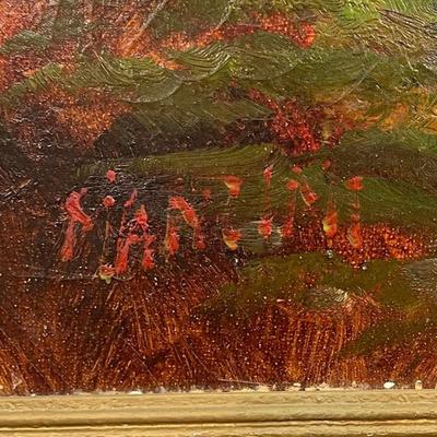 Carlo Mancini Oil Painting on Canvas