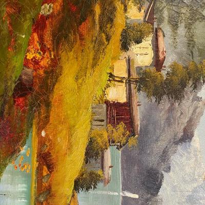 Carlo Mancini Oil Painting on Canvas
