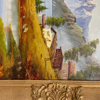 Carlo Mancini Oil Painting on Canvas