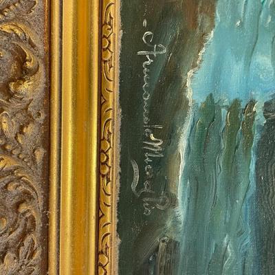 Amando Micaglia Oil Painting on Canvas