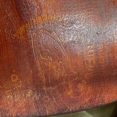 Rocking Chair Stamped Nichols Co. Gardner MA