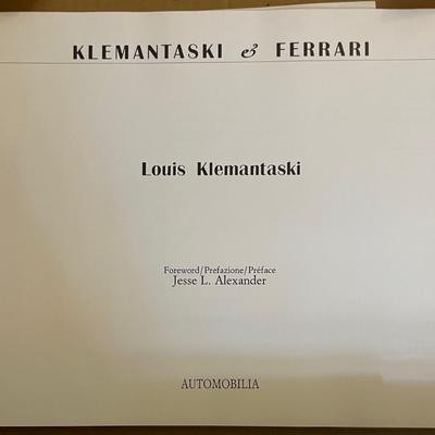 1991 Klemantaski and Ferrari English, Italian, French Hardcover