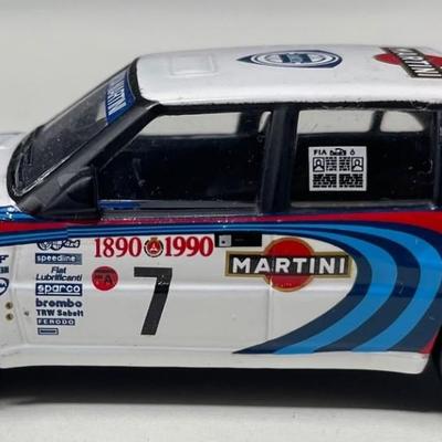 1989 Lancia Delta WRC, IXO, China, 1/43 Scale, Mint Condition