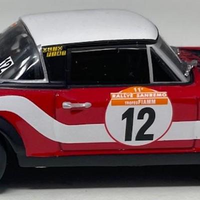 1972 FIAT 124 WRC, IXO, China, 1/43 Scale, Mint Condition
