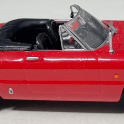 1966 Alfa Romeo Spider 1600 Production Car, IXO, China, 1/43 Scale, Mint Condition