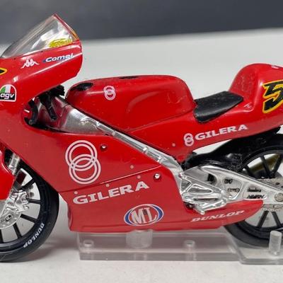 2001 Gilera 125 Grand Prix, IXO, China, 1/24 Scale, Mint Condition