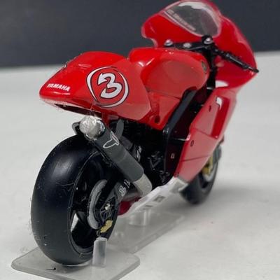 2002 Yamaha YZR M1 - Max Biaggi Grand Prix, IXO, China, 1/24 Scale, Mint Condition