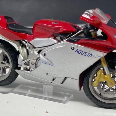 2002 MV Agusta 750 M4S Production, IXO, China, 1/24 Scale, Mint Condition