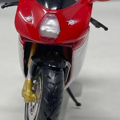 2002 MV Agusta 750 M4S Production, IXO, China, 1/24 Scale, Mint Condition