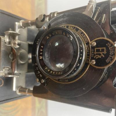 Eastman Kodak No 3A Autographic Model C Folding  Fixed Lens