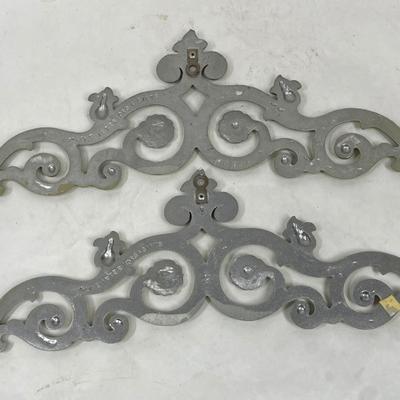 Window / Door Scroll Trim (2) Verde Green