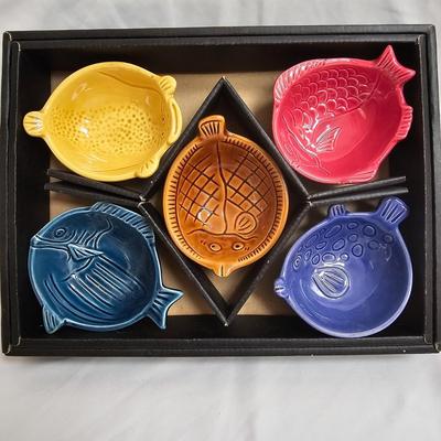 Bold Pottery Vases & Bowl Set (DR-JS)