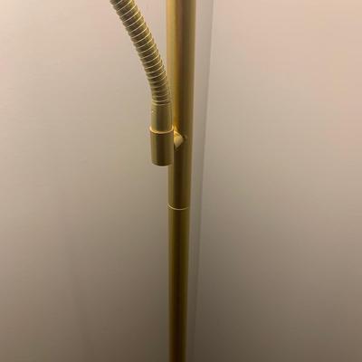 Gold Floor Lamp with Orb-Shaped Shades (PB-HS)